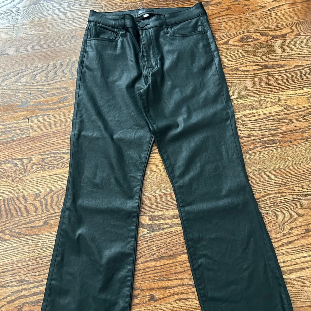 Kut from the Kloth Green Coated Jeans